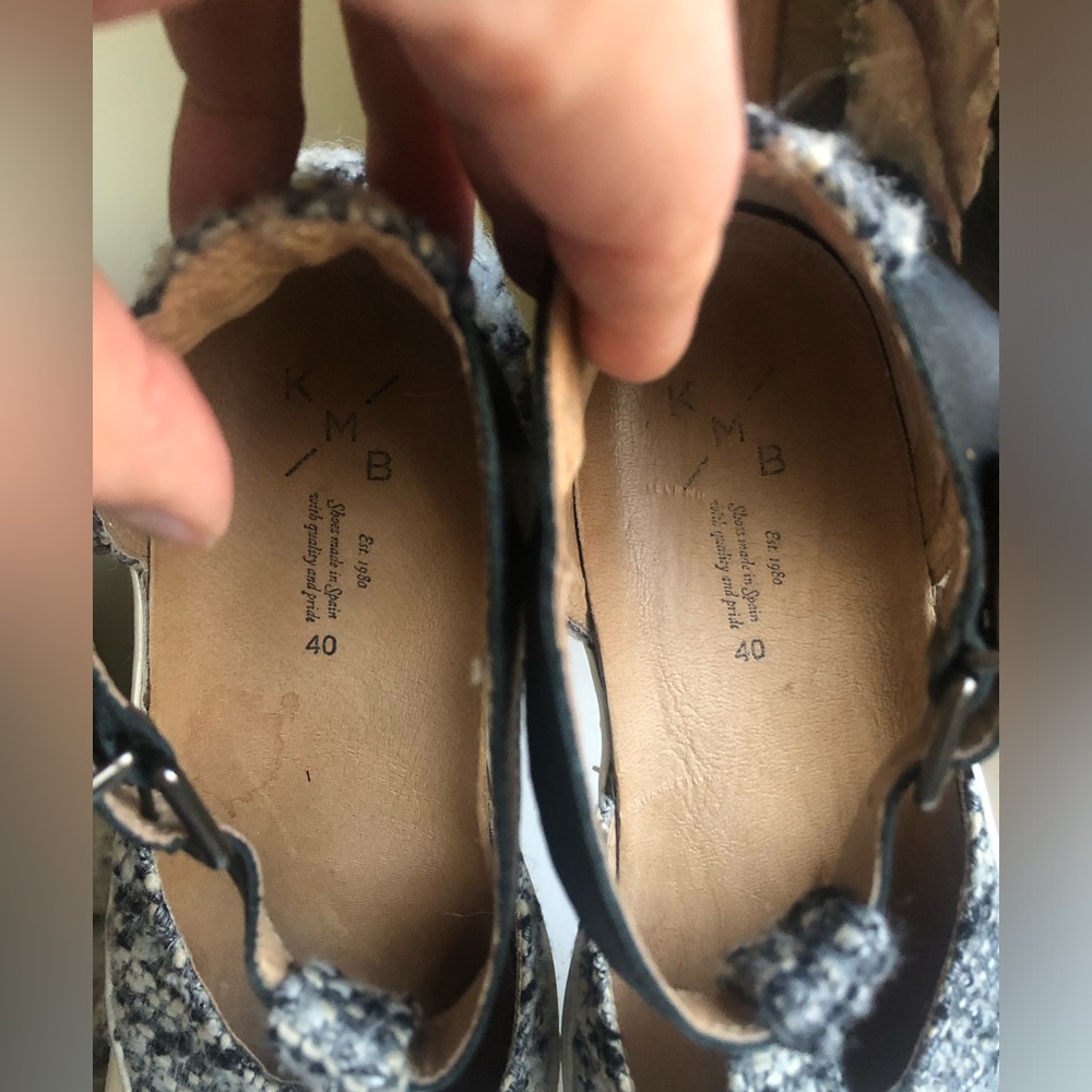 Anthropologie Tweed Mary Jane Sneakers - Picture 8 of 10
